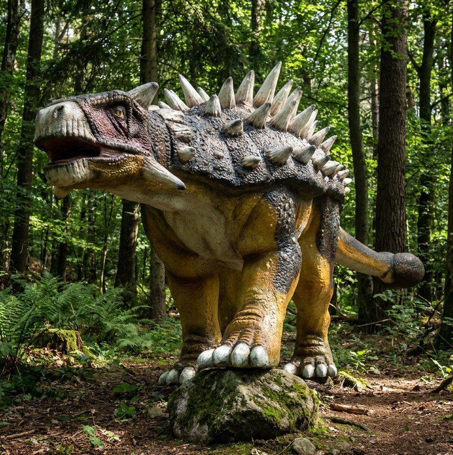 Ankylozaur (Ankylosaurus) figura 680cm