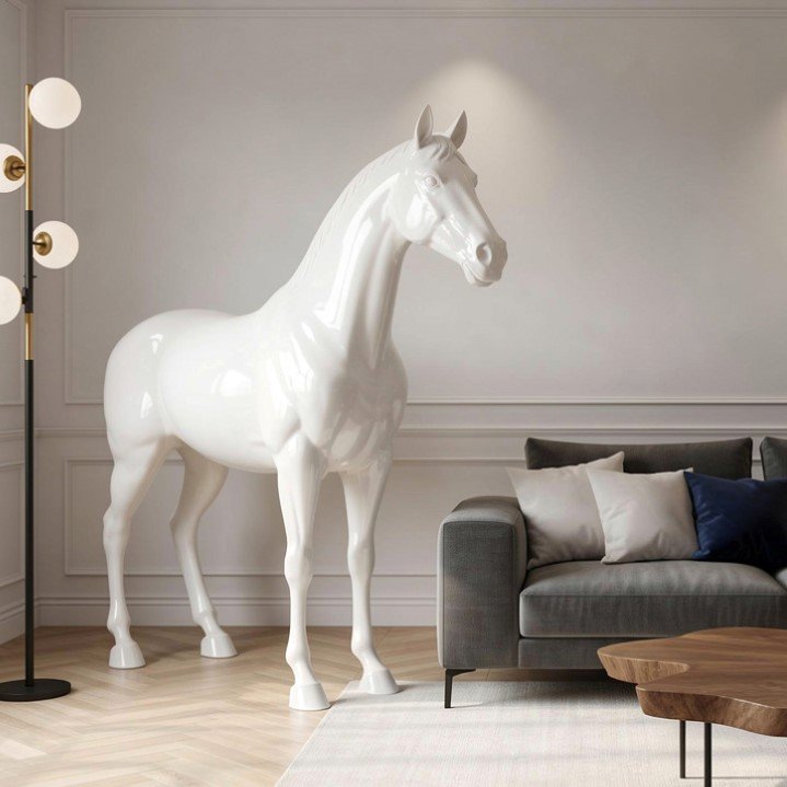 Ekskluzywna Figura Konia 200cm