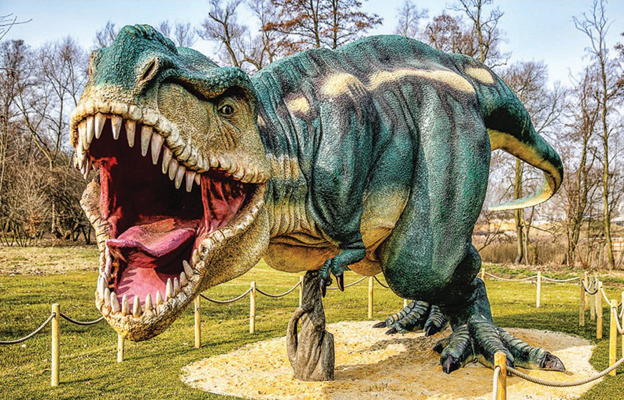 Figura dinozaura T-Rex 14m