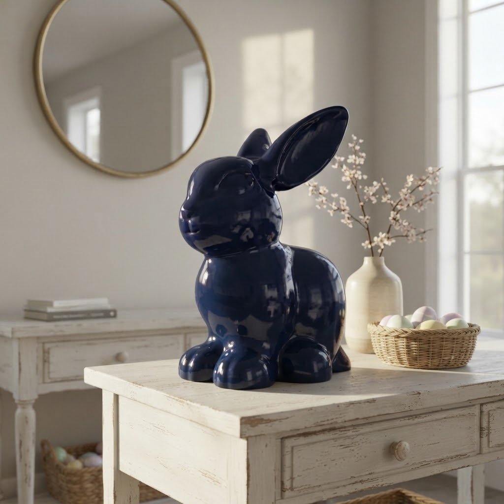 Figura świąteczna zająca wielkanocnego do domu i wystawy 60 cm